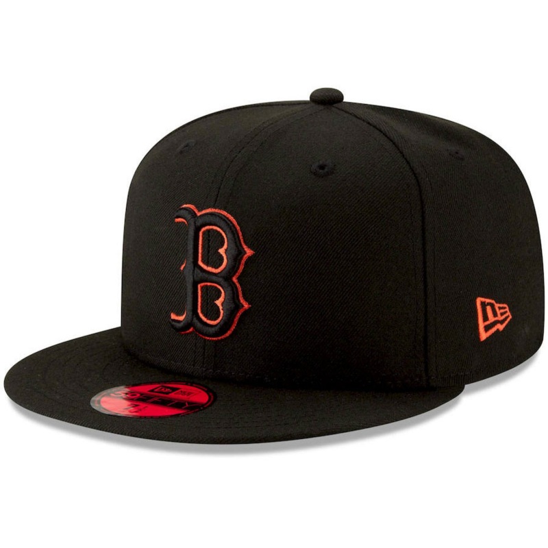 New Era Boston Red Sox Black Infrared Neon Pop 59FIFTY Fitted Hat