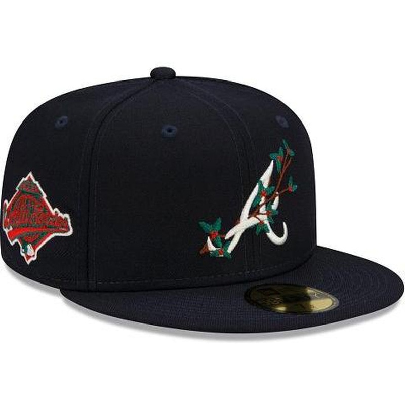 New Era Atlanta Braves Holly 59fifty Fitted Hat