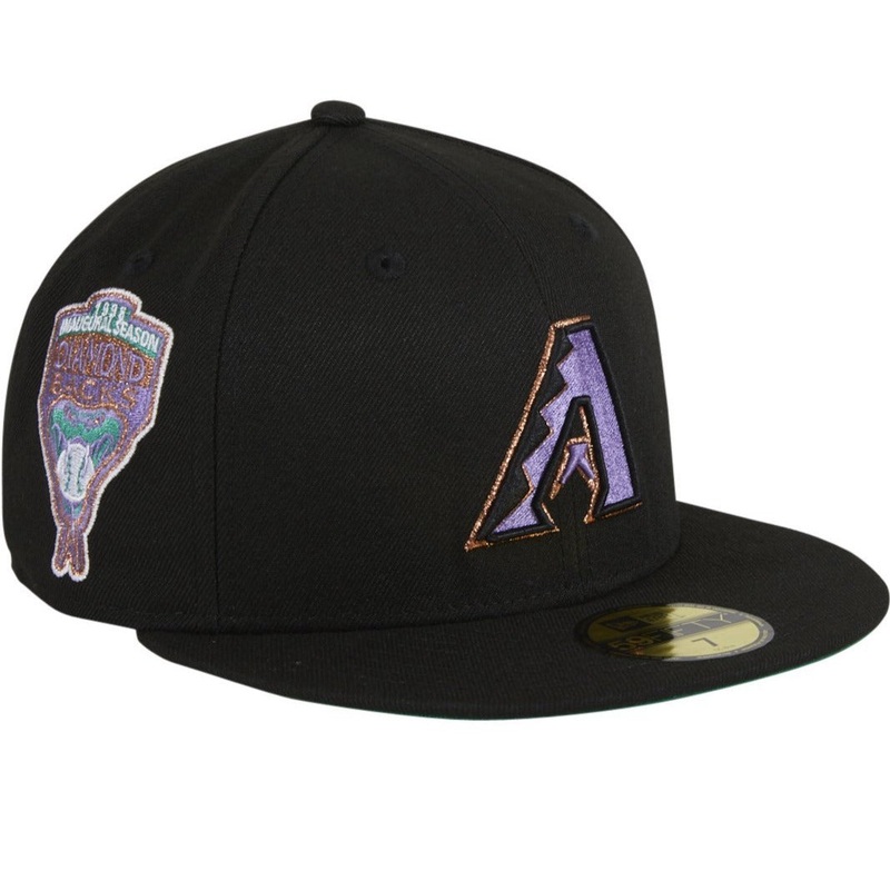 New Era Arizona Diamondbacks Black Dome 59FIFTY Fitted Hat