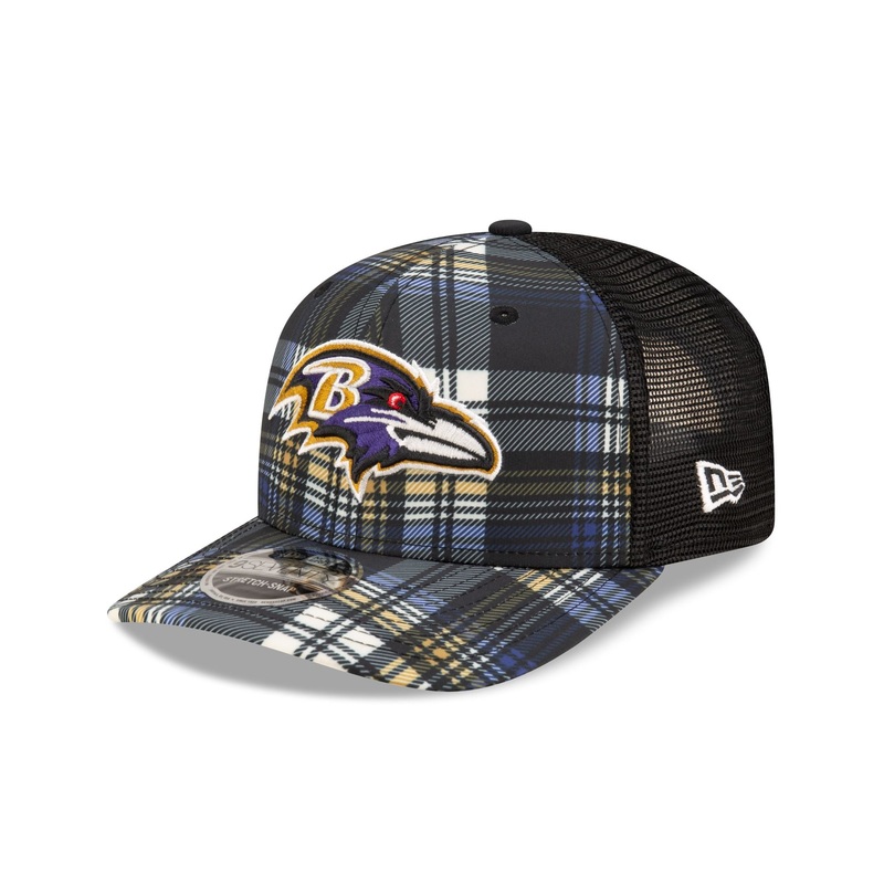 Baltimore Ravens 2024 Sideline Statement 9SEVENTY Stretch-Snap Hat