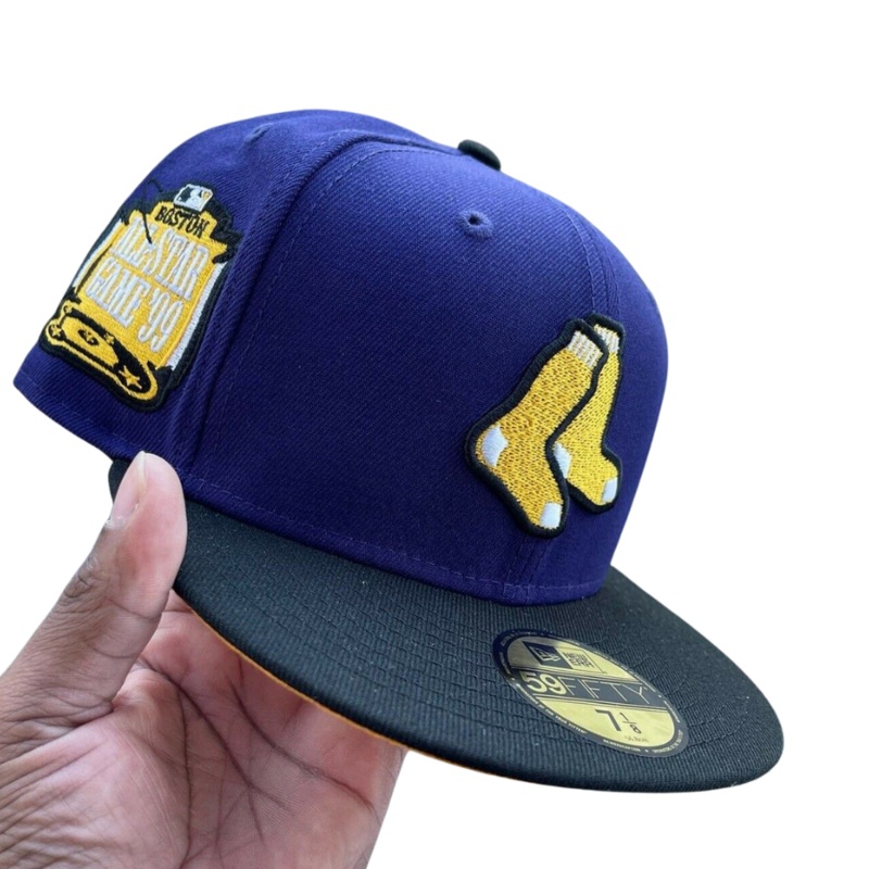 New Era Boston Red Sox ’99 All-Star Game Purple/Yellow Lakers Crossover 59FIFTY Fitted Hat