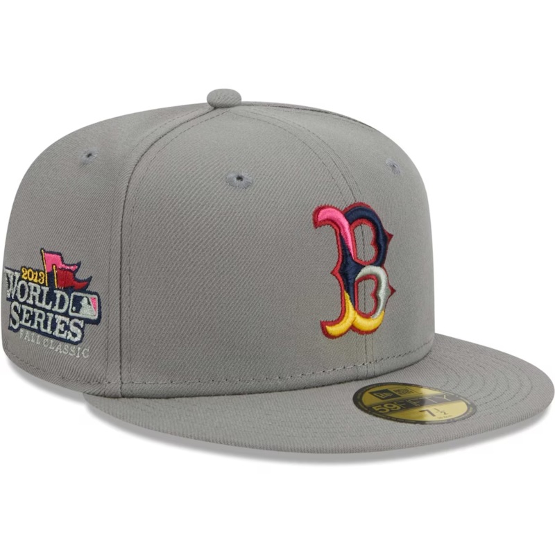New Era Boston Red Sox Gray Color Pack 2023 59FIFTY Fitted Hat