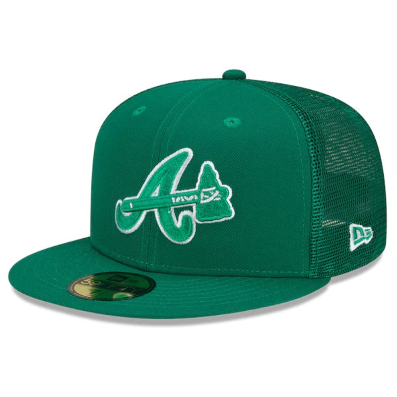 New Era  Atlanta Braves 2022 St. Patrick’s Day On-Field 59FIFTY Fitted Hat