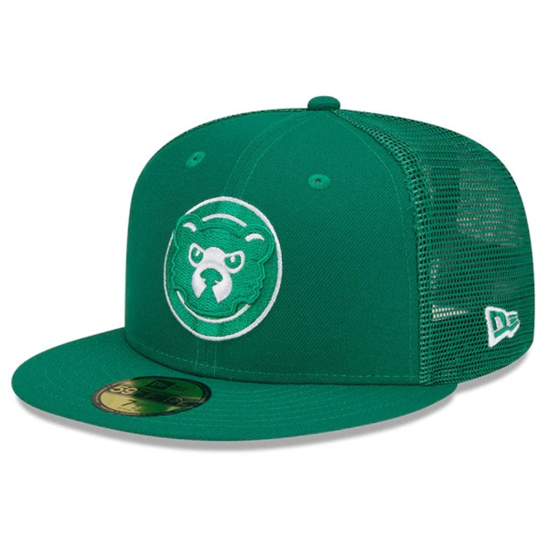 New Era  Chicago Cubs 2022 St. Patrick’s Day On-Field 59FIFTY Fitted Hat