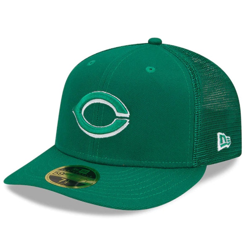 New Era Cincinnati Reds 2022 St. Patrick’s Day On-Field Low Profile 59FIFTY Fitted Hat