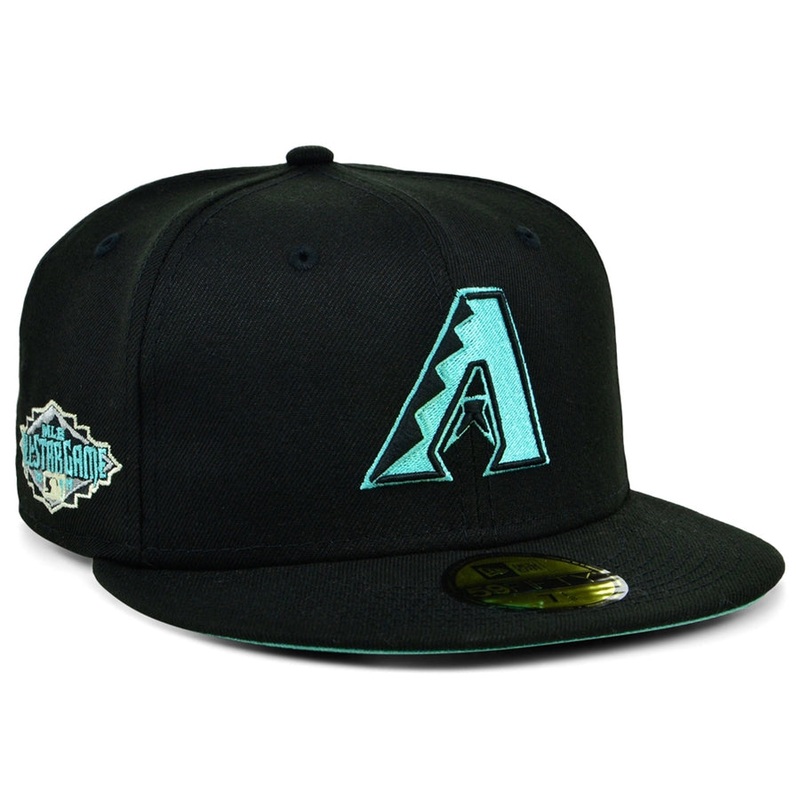 New Era x Lids HD Arizona Diamondbacks Black/Mint 2022 59FIFTY Fitted Cap