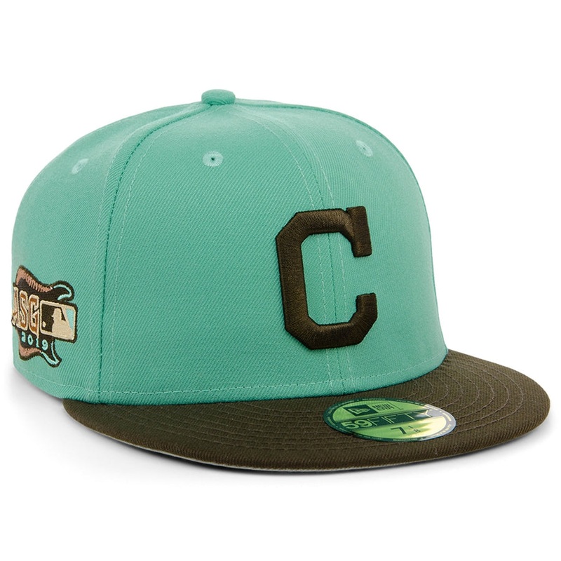 New Era x Lids HD  Cleveland Indians Ice Cream Chocolate Mint 2022 59FIFTY Fitted Cap
