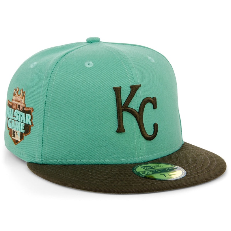 New Era x Lids HD  Kansas City Royals Ice Cream Chocolate Mint 2022 59FIFTY Fitted Cap