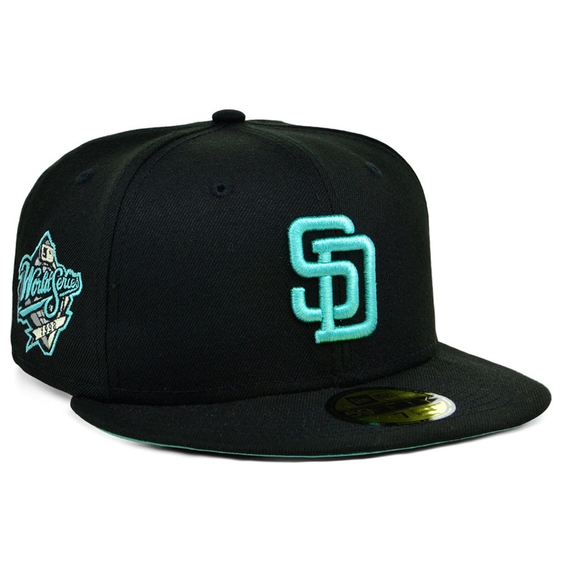 New Era x Lids HD San Diego Black/Mint 2022 59FIFTY Fitted Cap