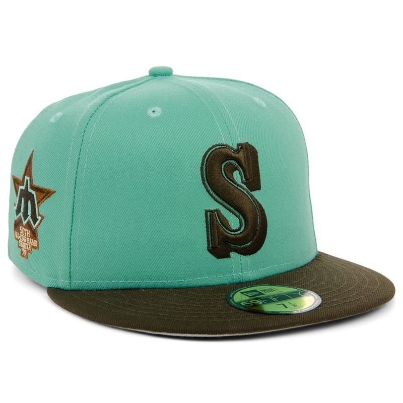New Era x Lids HD  Seattle Mariners Ice Cream Chocolate Mint 59FIFTY Fitted Cap