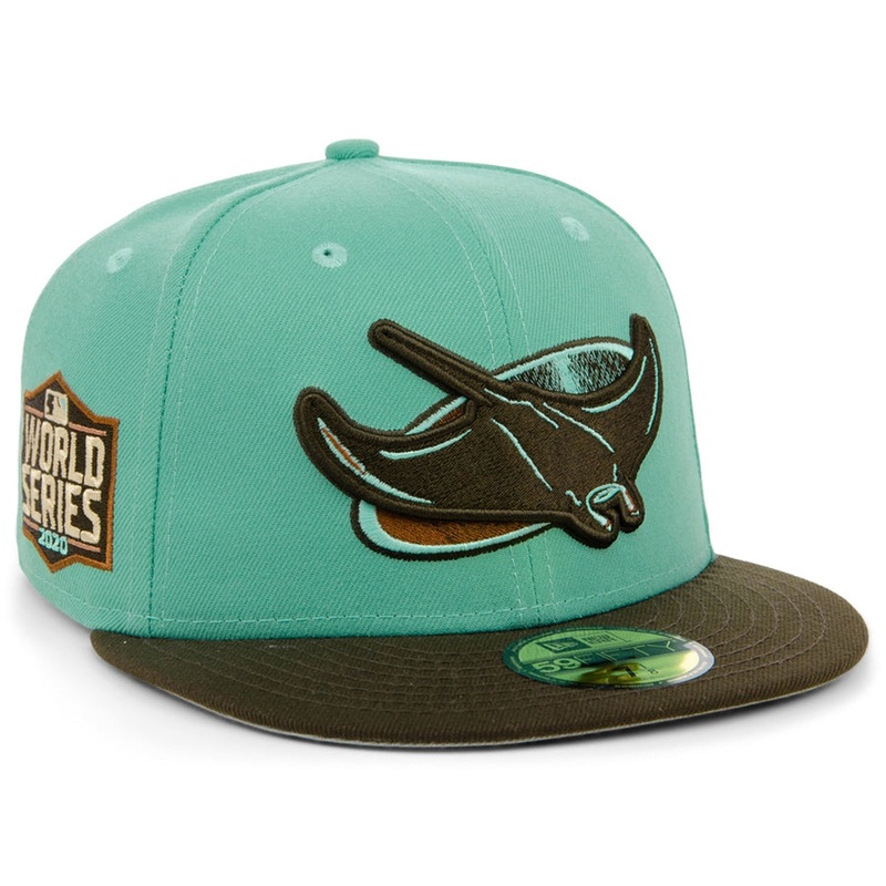 New Era x Lids HD  Tampa Bay Rays Ice Cream Chocolate Mint 59FIFTY Fitted Cap