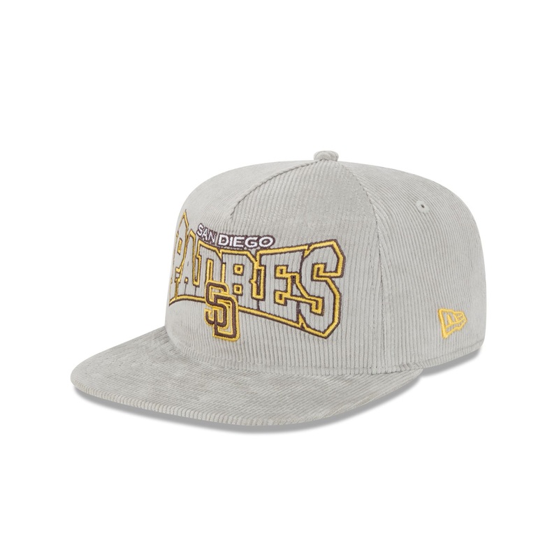 San Diego Padres Gray Cord Golfer Hat