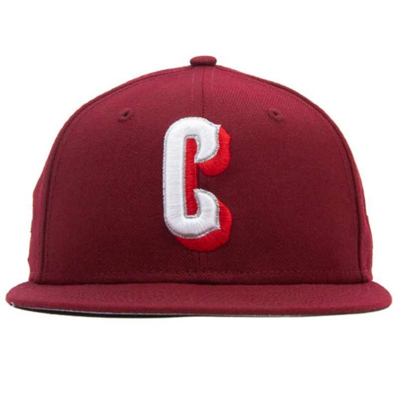 New Era Cincinnati Reds “C” Font Dark Cardinal 59FIFTY Fitted Hat