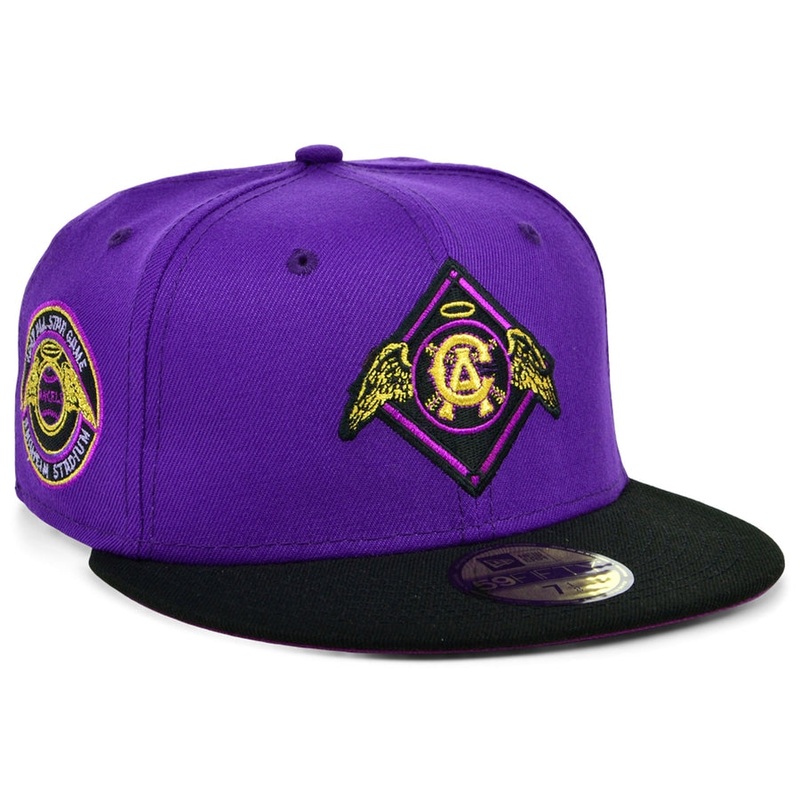New Era x Lids HD  California Angels Crown Royal 2022 59FIFTY Fitted Hat