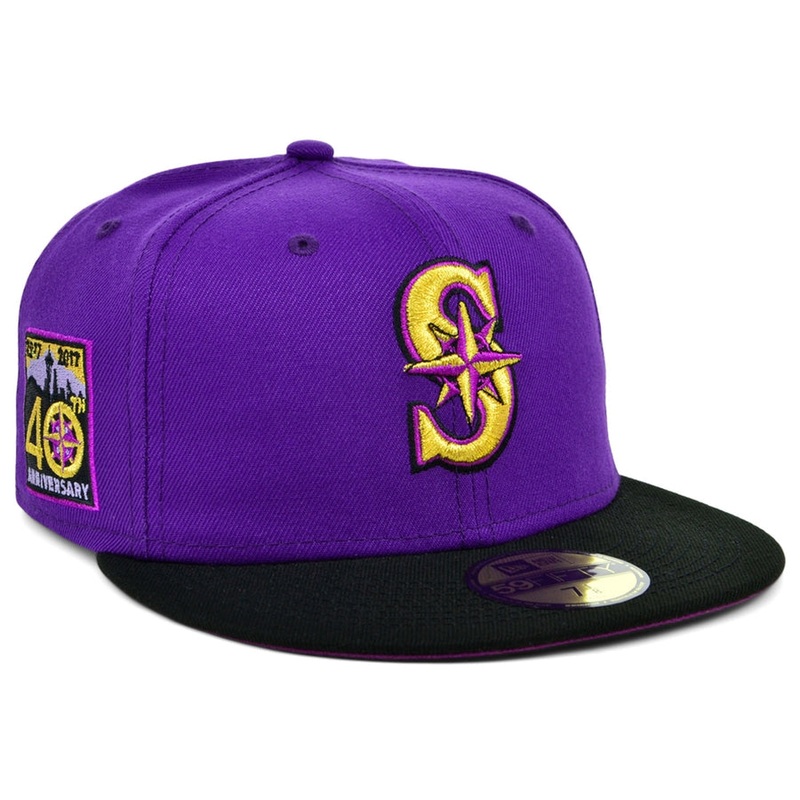 New Era x Lids HD  Seattle Mariners Crown Royal 2022 59FIFTY Fitted Hat
