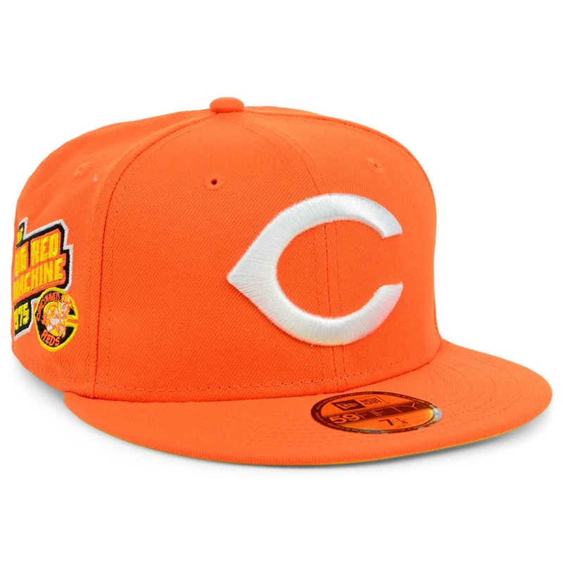 New Era x Lids HD  Cincinnati Reds 2022 Candy Corn 59FIFTY Fitted Cap