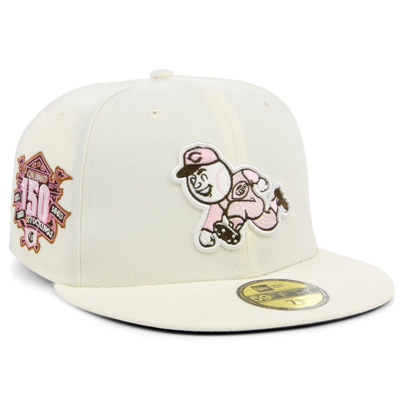New Era x Lids HD  Cincinnati Reds Ice Cream Neapolitan 2022 59FIFTY Fitted Cap