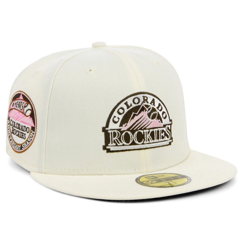 New Era x Lids HD  Colorado Rockies Ice Cream Neapolitan 2022 59FIFTY Fitted Cap
