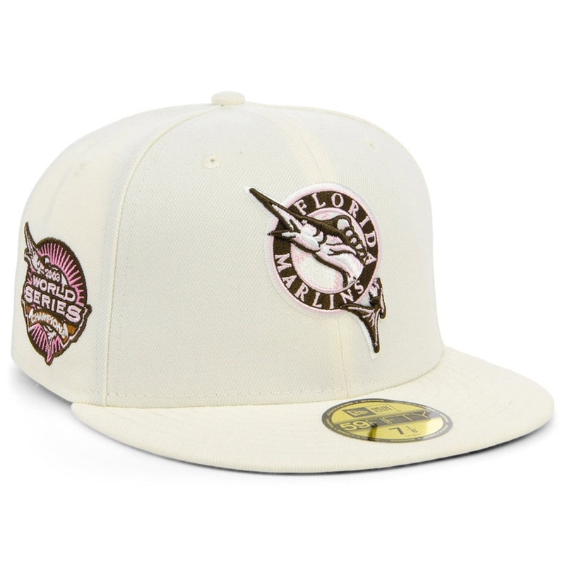 New Era x Lids HD  Florida Marlins Ice Cream Neapolitan 2022 59FIFTY Fitted Cap