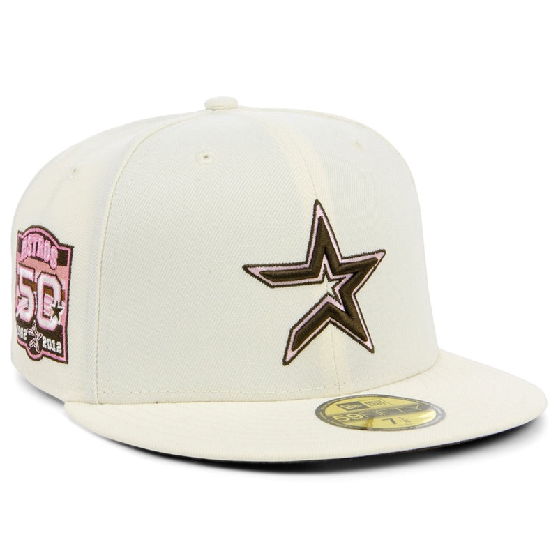 New Era x Lids HD  Houston Astros Ice Cream Neapolitan 2022 59FIFTY Fitted Cap