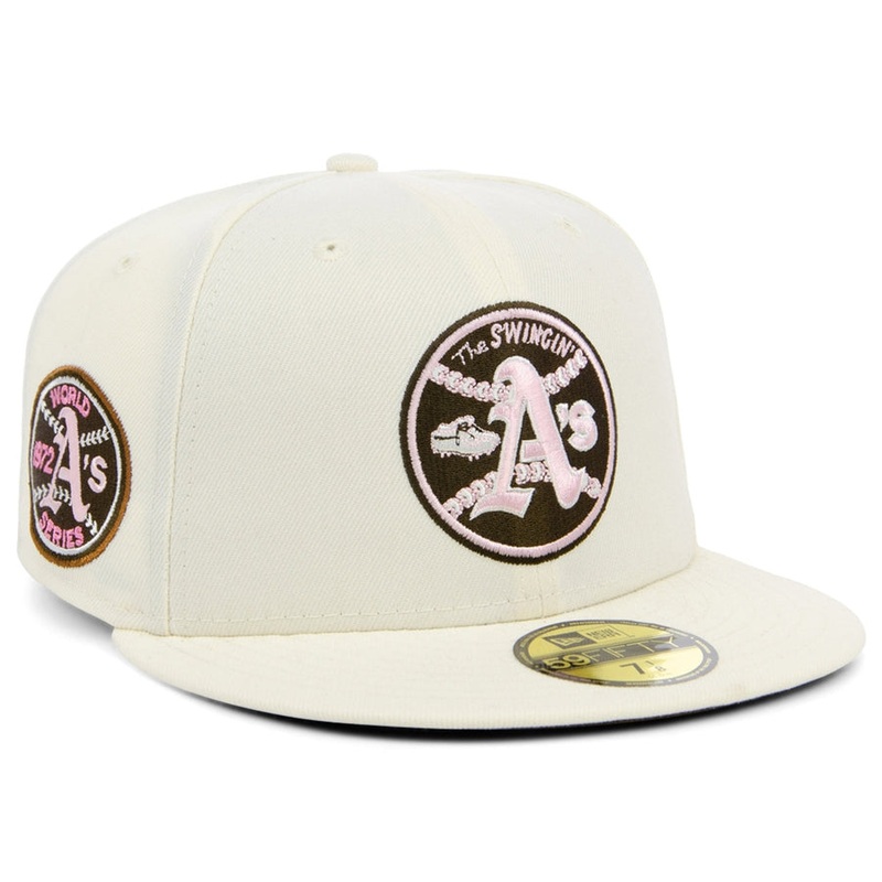New Era x Lids HD  Oakland Athletics Ice Cream Neapolitan 2022 59FIFTY Fitted Cap