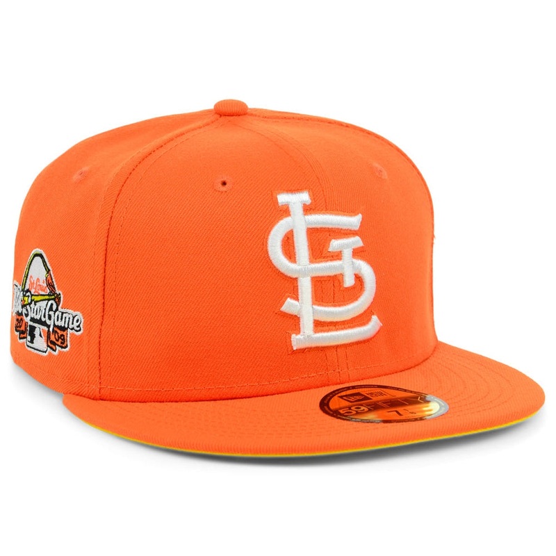 New Era x Lids HD St. Louis Cardinals 2022 Candy Corn 59FIFTY Fitted Cap