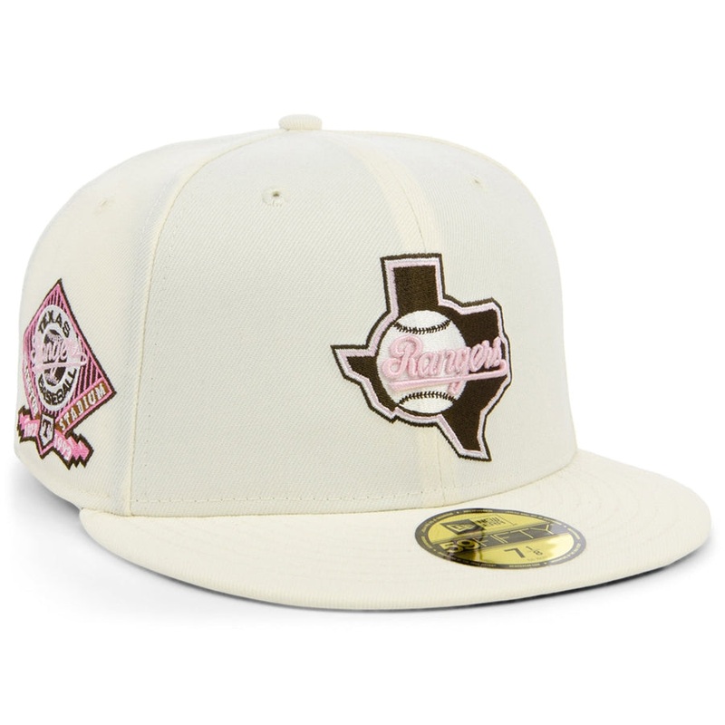New Era x Lids HD  Texas Rangers Ice Cream Neapolitan 2022 59FIFTY Fitted Cap