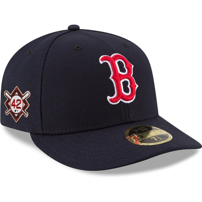 New Era Boston Red Sox Jackie Robinson Day Low Profile 2022 59FIFTY Fitted Hat