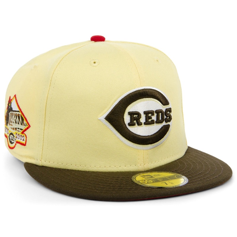 New Era x Lids HD  Cincinnati Reds Ice Cream Banana Split 2022 59FIFTY Fitted Cap
