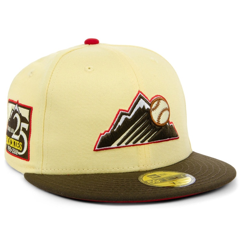 New Era x Lids HD  Colorado Rockies Ice Cream Banana Split 2022 59FIFTY Fitted Cap