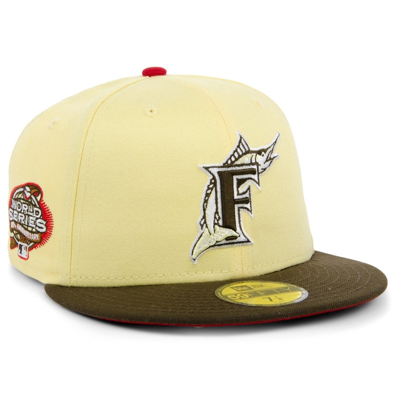 New Era x Lids HD  Florida Marlins Ice Cream Banana Split 2022 59FIFTY Fitted Cap