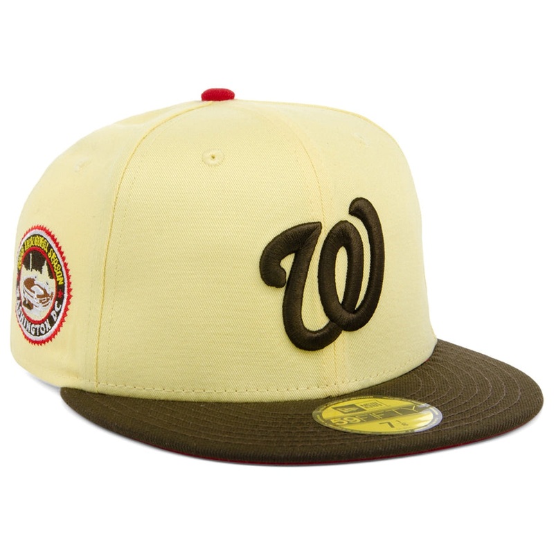 New Era x Lids HD  Washington Nationals Ice Cream Banana Split 2022 59FIFTY Fitted Cap