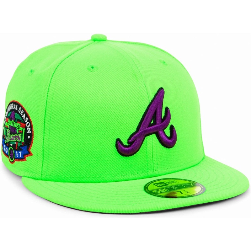 New Era x Lids HD  Atlanta Braves Laser 2022 59FIFTY Fitted Cap