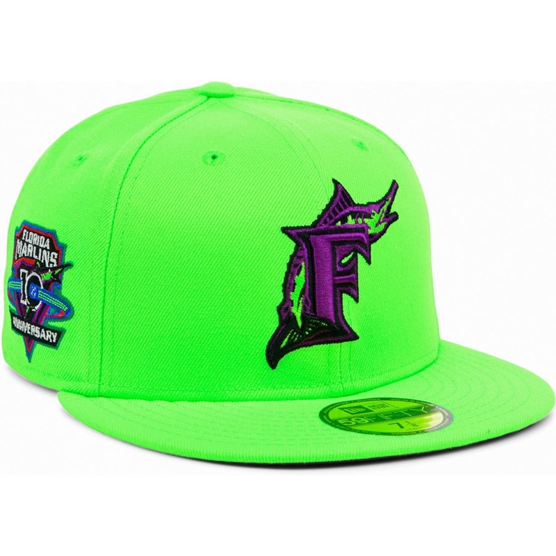 New Era x Lids HD  Florida Marlins Laser 2022 59FIFTY Fitted Cap