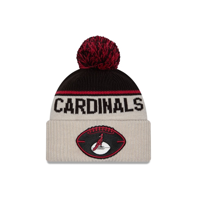 Arizona Cardinals 2024 Cold Weather Historic Pom Knit Hat