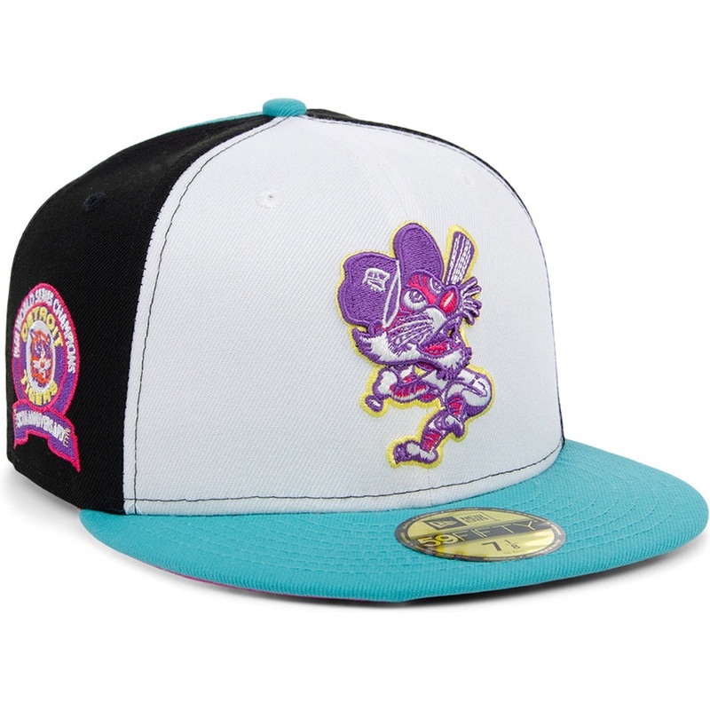 New Era x Lids HD  Detroit Tigers Sugar Skull Pinwheel 2022 59FIFTY Fitted Cap