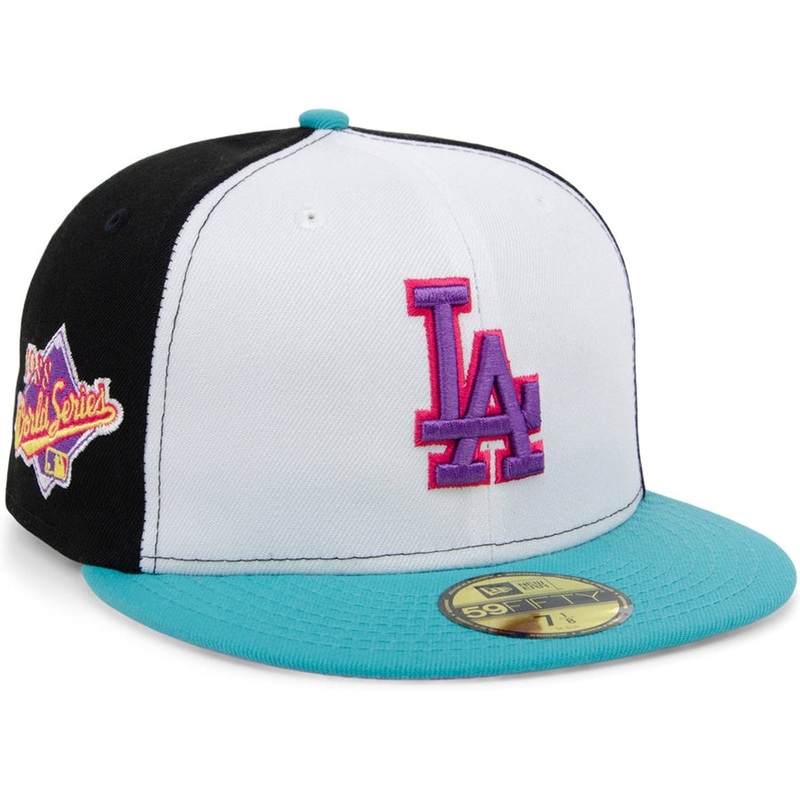New Era x Lids HD  Los Angeles Dodgers Sugar Skull Pinwheel 2022 59FIFTY Fitted Cap