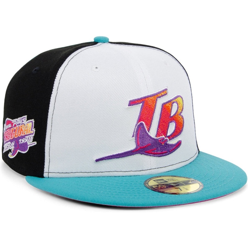 New Era x Lids HD  Tampa Bay Rays Sugar Skull Pinwheel 2022 59FIFTY Fitted Cap