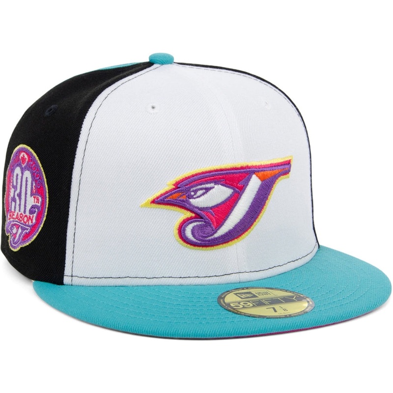 New Era x Lids HD  Toronto Blue Jays Sugar Skull Pinwheel 2022 59FIFTY Fitted Cap
