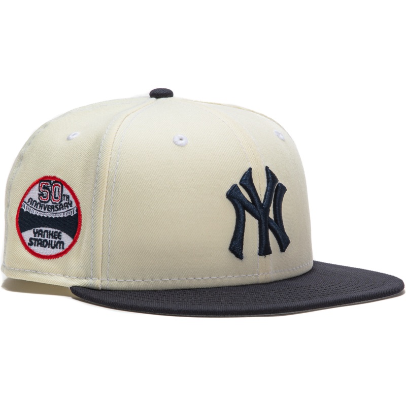New Era  New York Yankees White Dome 50th Anniversary Stadium 59FIFTY Fitted Hat
