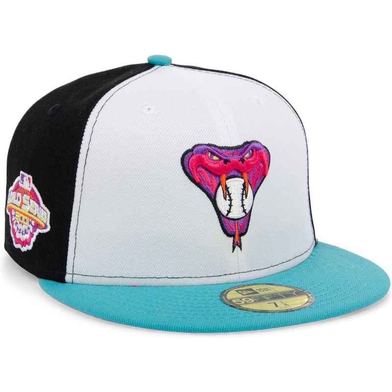 New Era x Lids HD  Arizona Diamondbacks Sugar Skull Pinwheel 2022 59FIFTY Fitted Cap