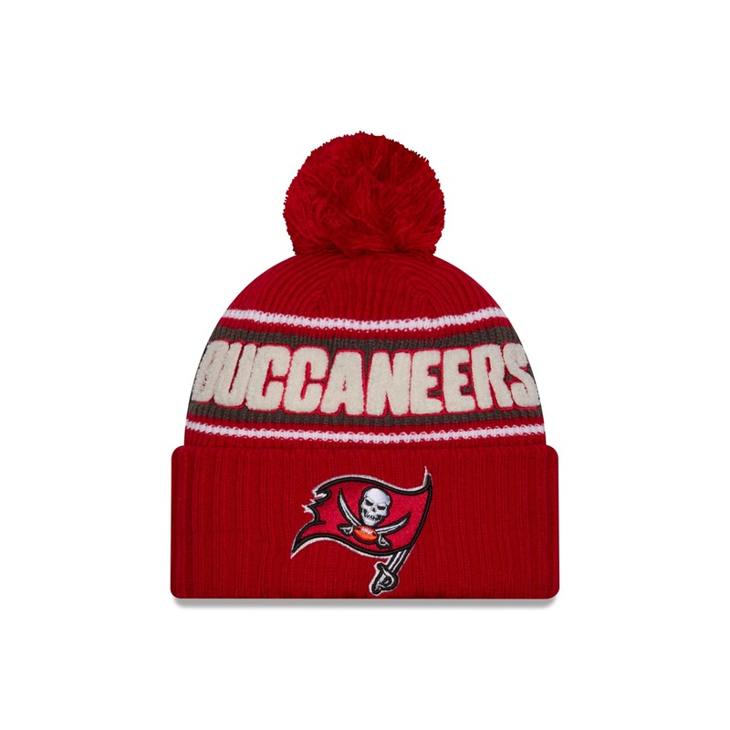 Tampa Bay Buccaneers 2024 Cold Weather Sport Pom Knit Hat
