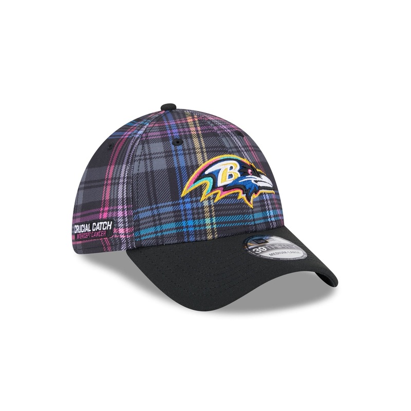 Baltimore Ravens 2024 Crucial Catch 39THIRTY Stretch Fit Hat
