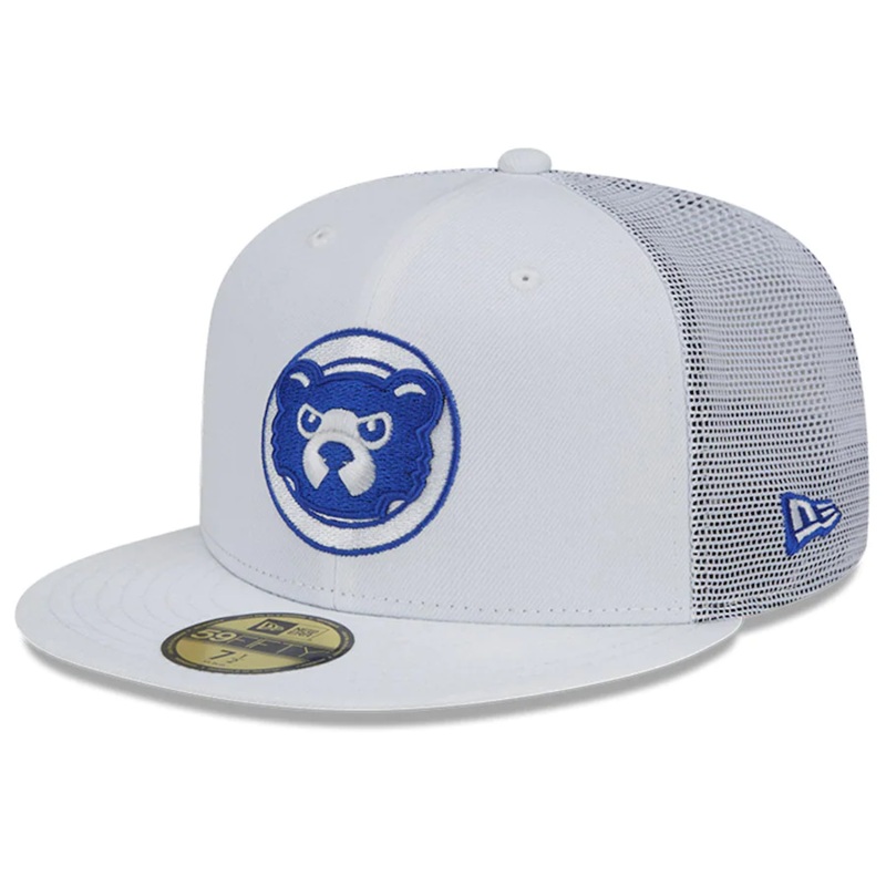 New Era Chicago Cubs White 2022 Batting Practice 59FIFTY Fitted Hat
