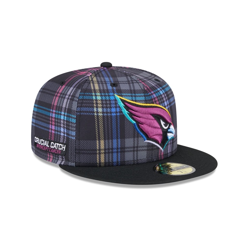Arizona Cardinals 2024 Crucial Catch 59FIFTY Fitted Hat