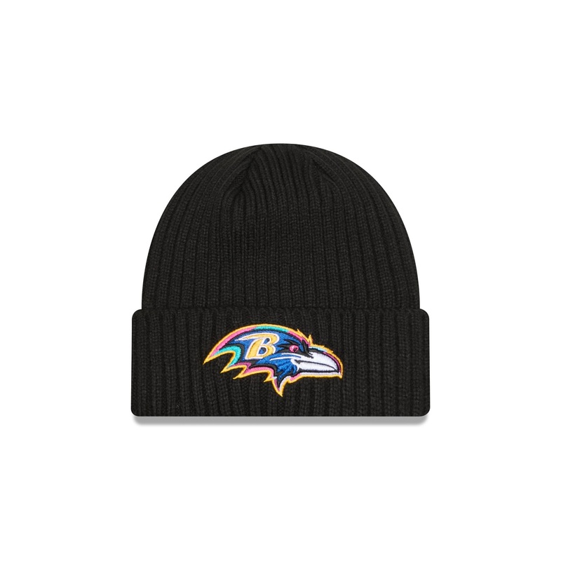 Baltimore Ravens 2024 Crucial Catch Tech Knit Hat