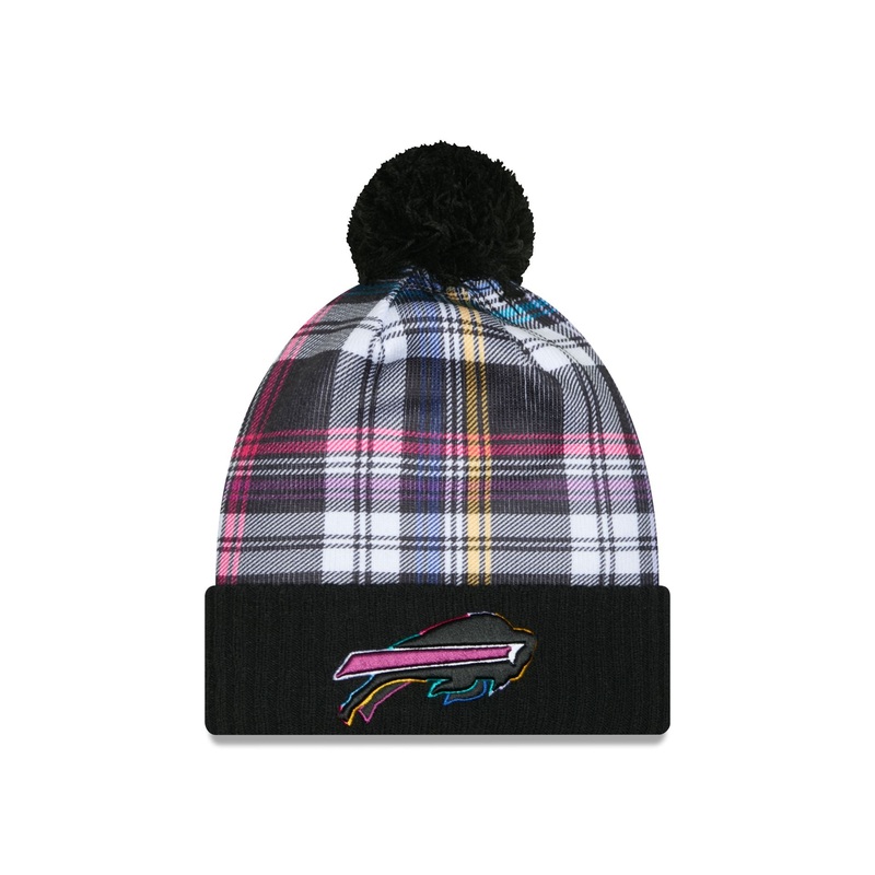 Buffalo Bills 2024 Crucial Catch Sport Pom Knit Hat