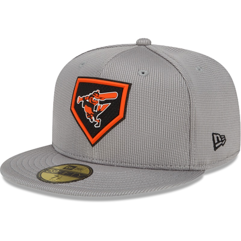 New Era Baltimore Orioles Gray Clubhouse 2022 59FIFTY Fitted Hat