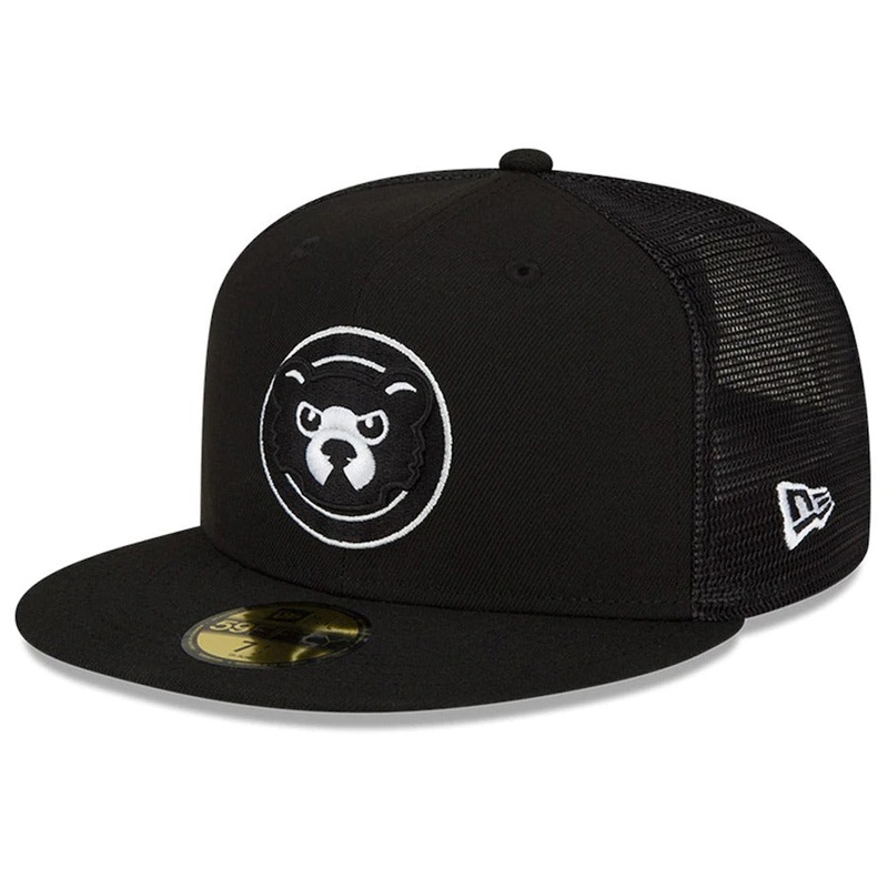 New Era Chicago Cubs Black 2022 Batting Practice 59FIFTY Fitted Hat