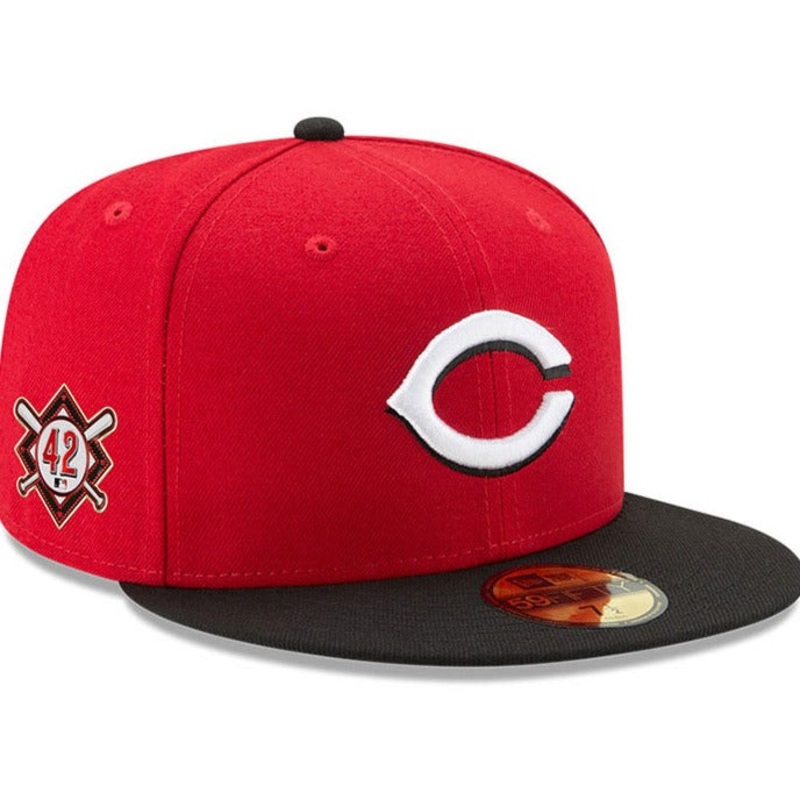 New Era Cincinnati Reds Two-Tone Jackie Robinson Day 2022 59FIFTY Fitted Hat